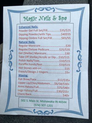 Magical nails prices